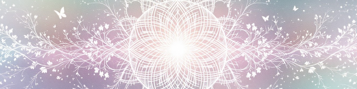 Soothing abstract energy visual for Compass Rose Remote Mentoring & Healing Journey
